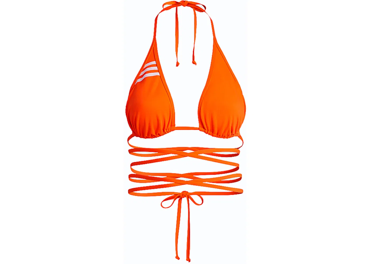 Женский топ для плавания Wrap Bikini Top Adidas, Solar Orange