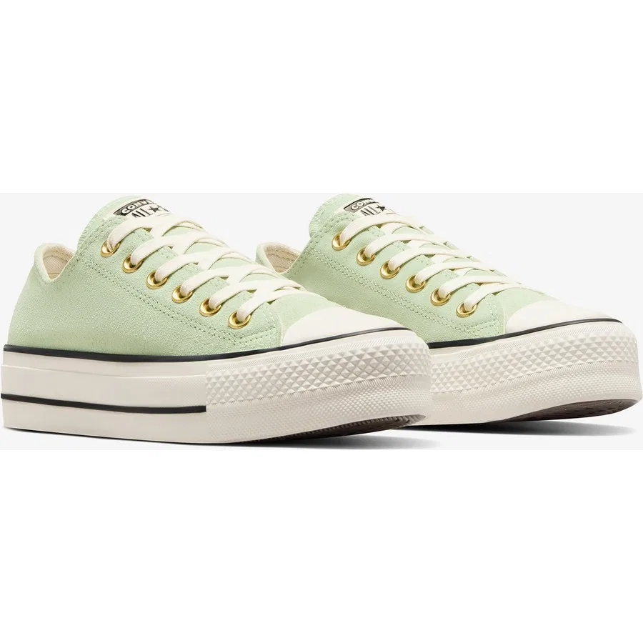 Кроссовки повседневные с суетом Converse Chuck Taylor All Star Lift, Зеленый