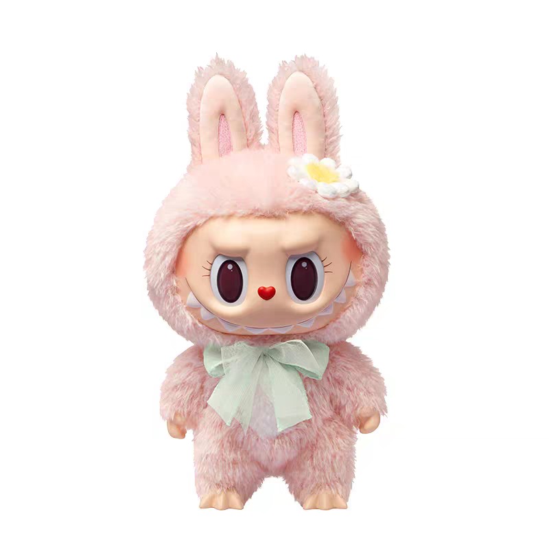 

Коллекционная игрушка POP MART Labubu The Monsters Mokoko 38 см, розовый