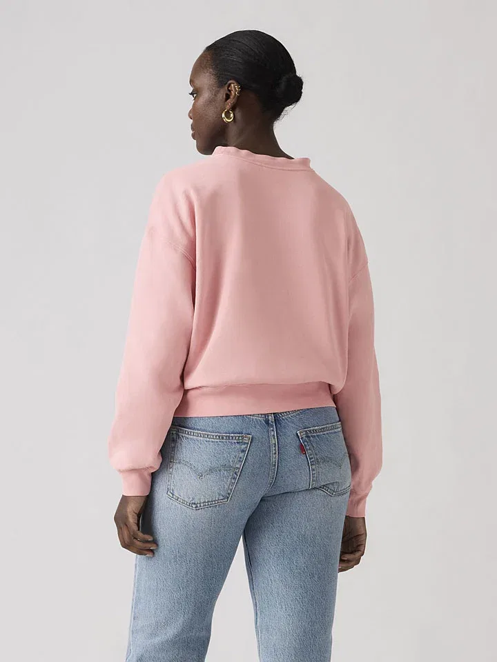 Свитшот розовый Levi'S, розовый — фото 2