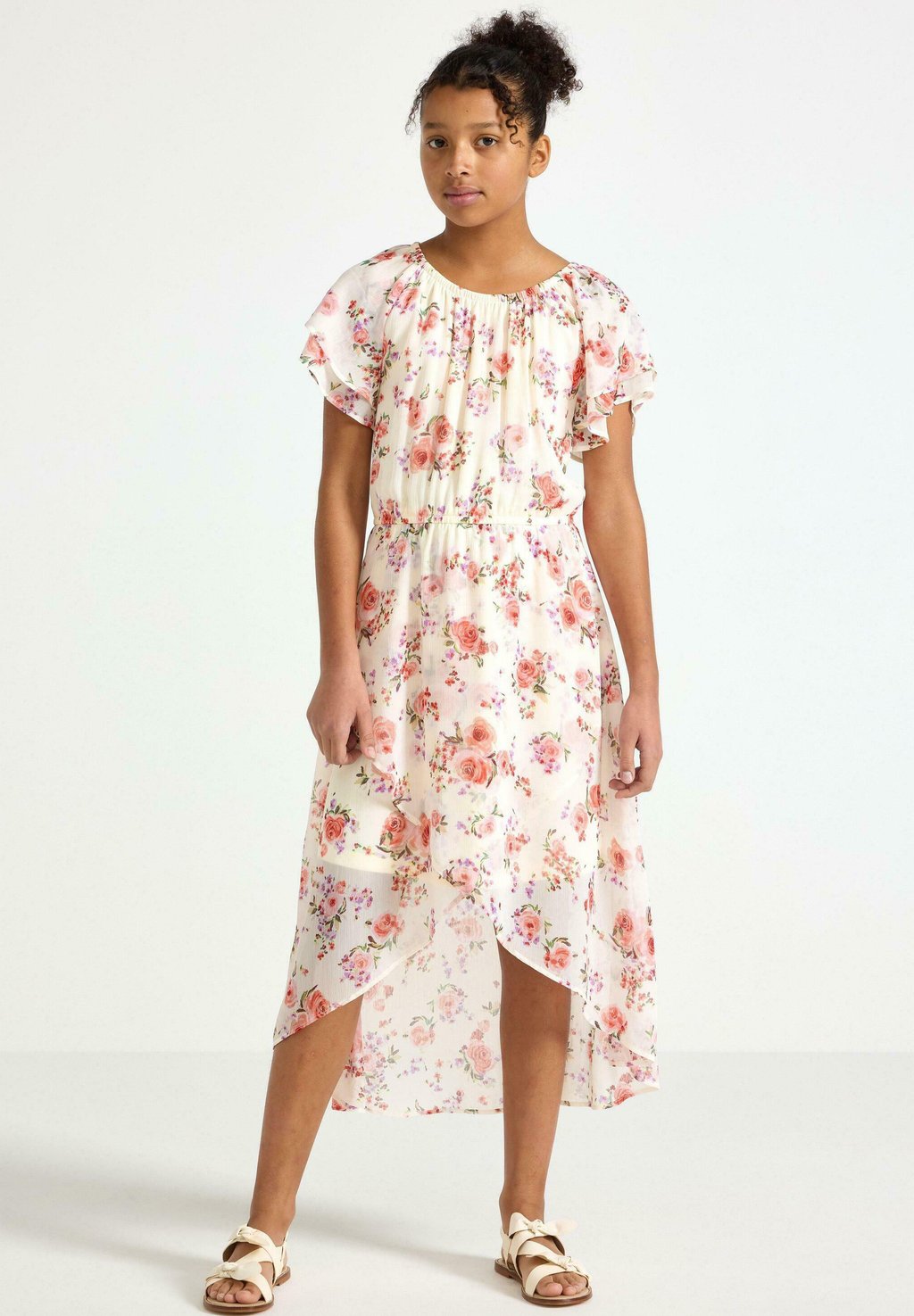 

Повседневное платье Lindex, белый