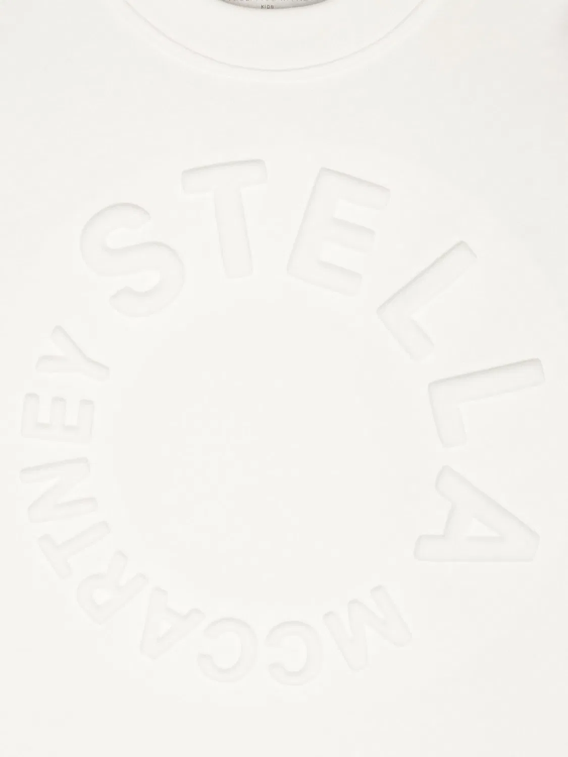 Свитшот из органического хлопка с логотипом Stella McCartney, белый — фото 3