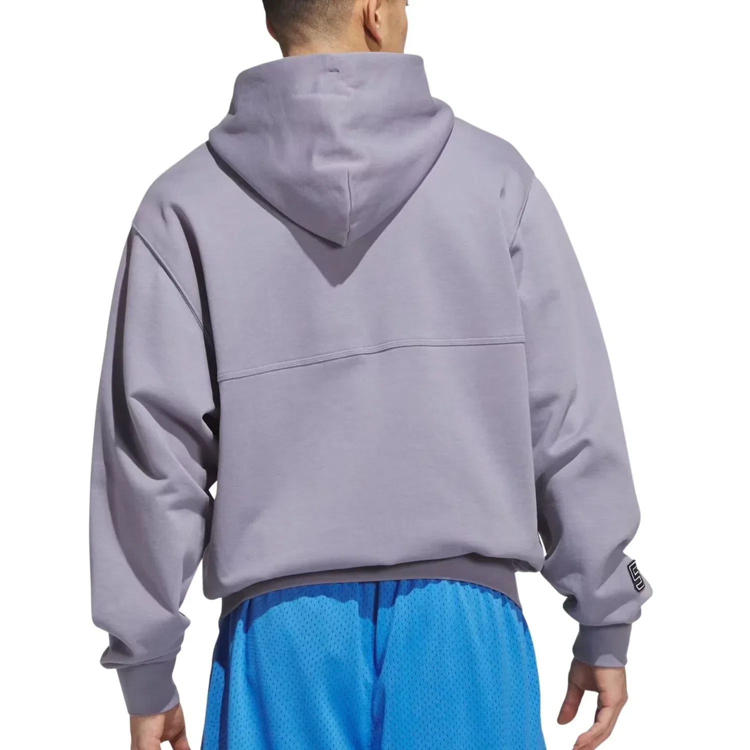 Мужское худи для баскетбола Anthony Edwards Foundation Full Zip Hoody Asia Sizing 'Slate' adidas, Slate — фото 4