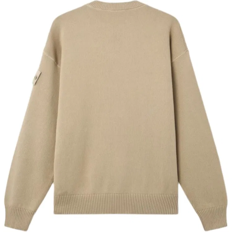 Мужской свитер с круглым вырезом Light Umber Ghost Knitwear STONE ISLAND — фото 3