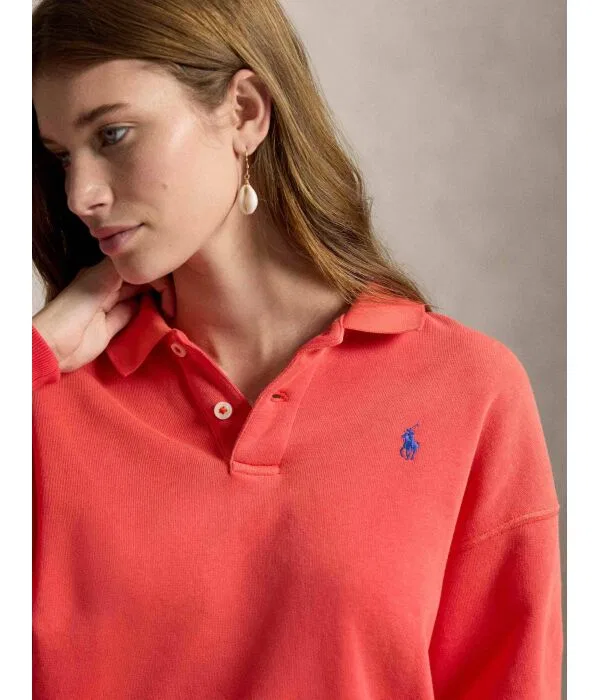 Женская футболка с длинным рукавом Polo Ralph Lauren, Arancione — фото 4