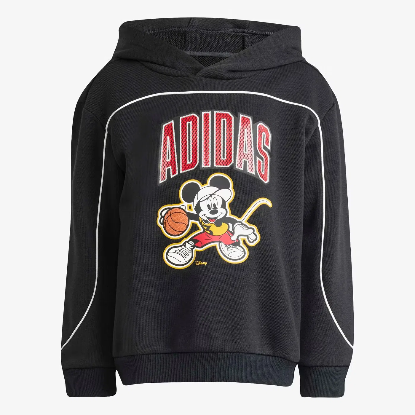 Свитшот с принтом Disney Mickey Mouse Adidas, черный