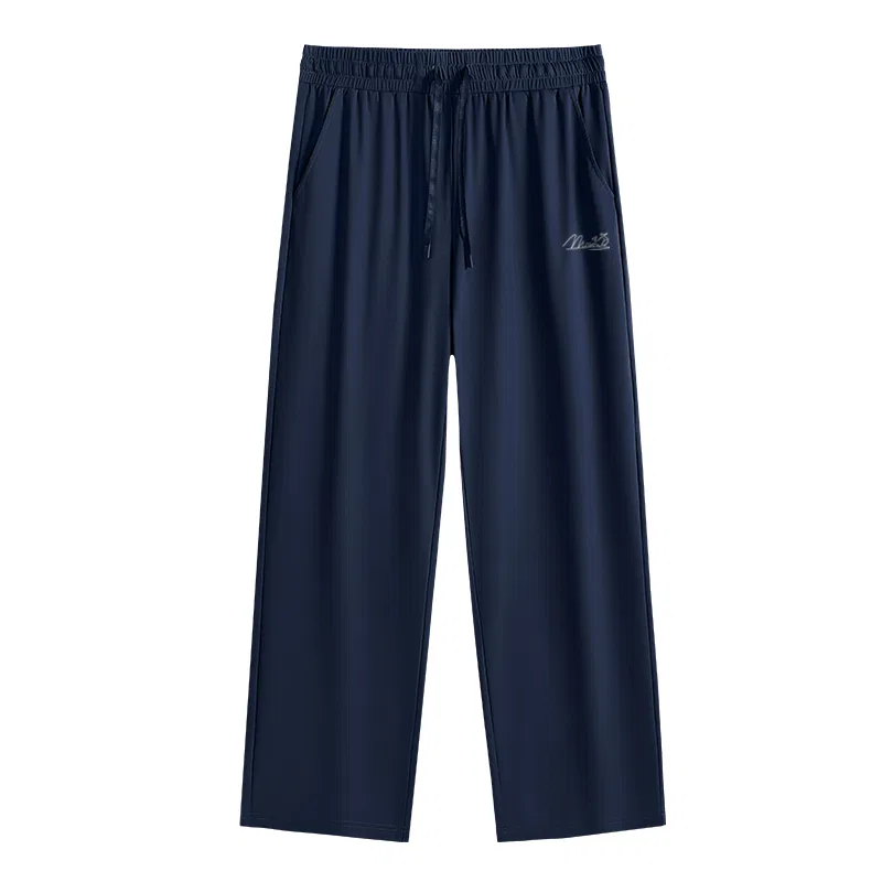 Детские спортивные штаны с принтом MINISO, Ice Silk Cooling Navy Blue