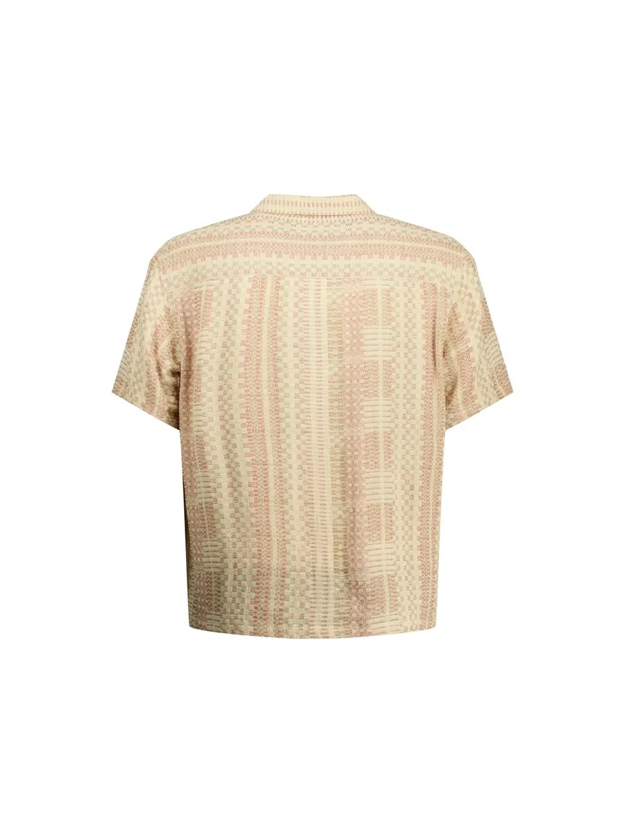 Рубашка на пуговицах Deeluxe Regular fit Button Up Shirt 'Mio' кремового и светло-бежевого цвета — фото 2
