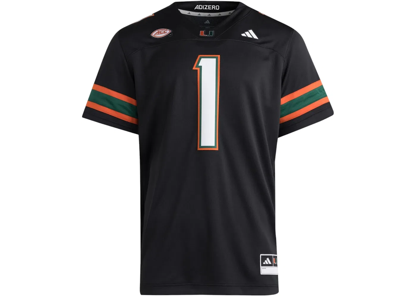 Мужская джерси с длинным рукавом Jersey Adidas, Miami Black