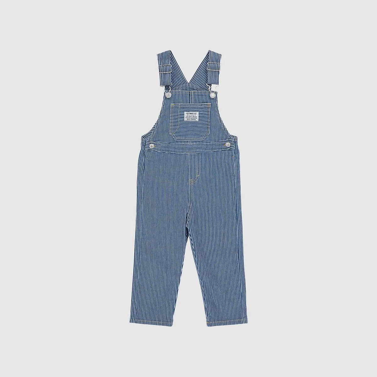 Комбинезон в полоску в железнодорожном стиле для малышей 2-4 лет Levi's, Yucatan - Blue