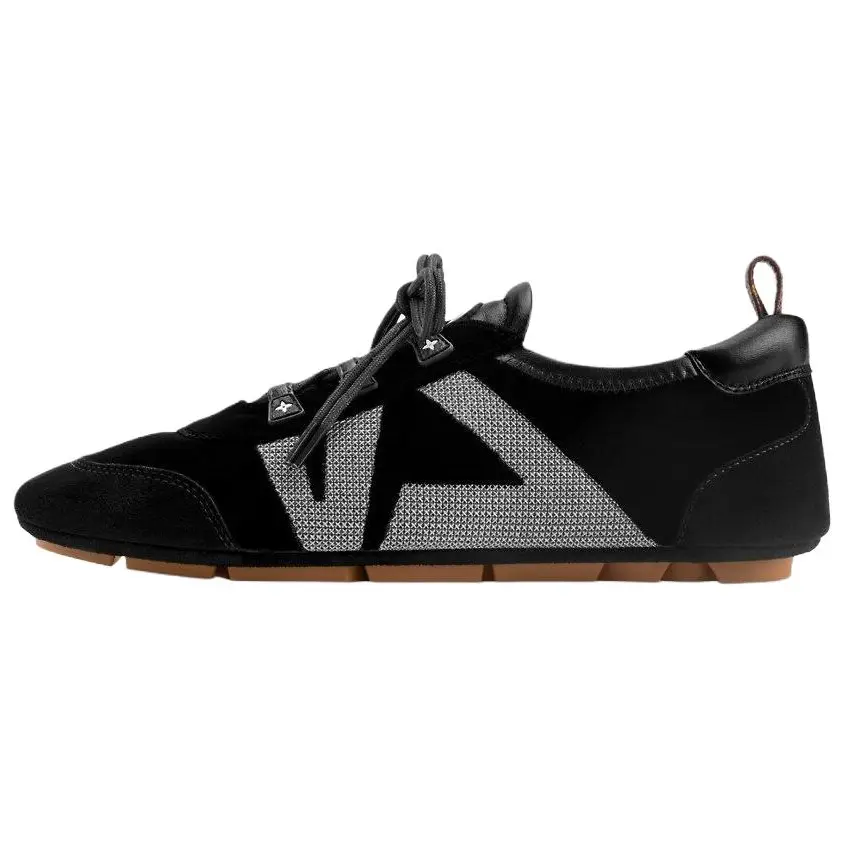 LOUIS VUITTON Низкие кроссовки Sneakerina повседневные женские black