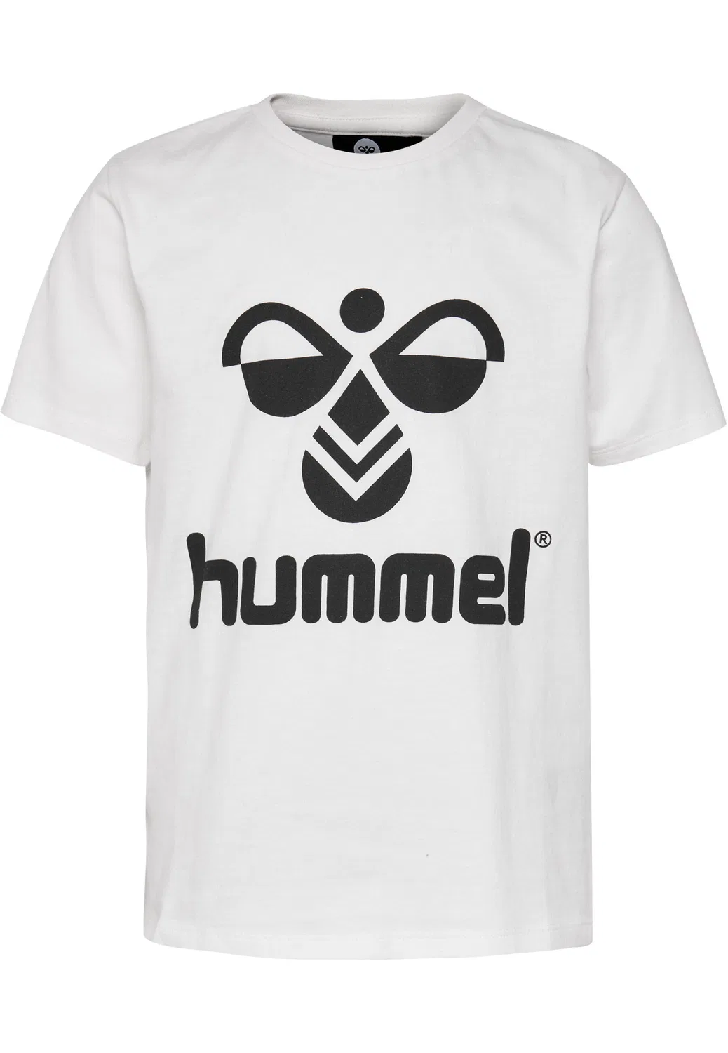 Детская футболка с коротким рукавом Hmltres Hummel, Naturweiß Bonbonrosa — фото 2
