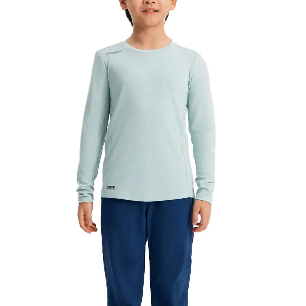 Детская футболка с принтом для мальчиков DECATHLON, Celadon Green