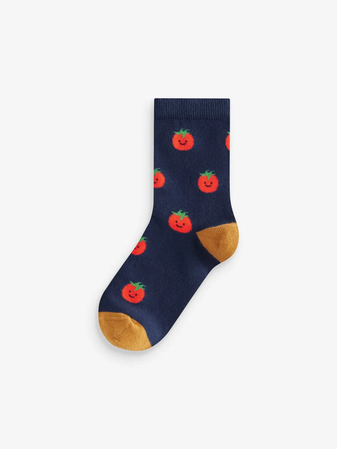 Носки 5 пар с фруктовым принтом, Fruit Vegetable Prints Next, разноцветные — фото 4