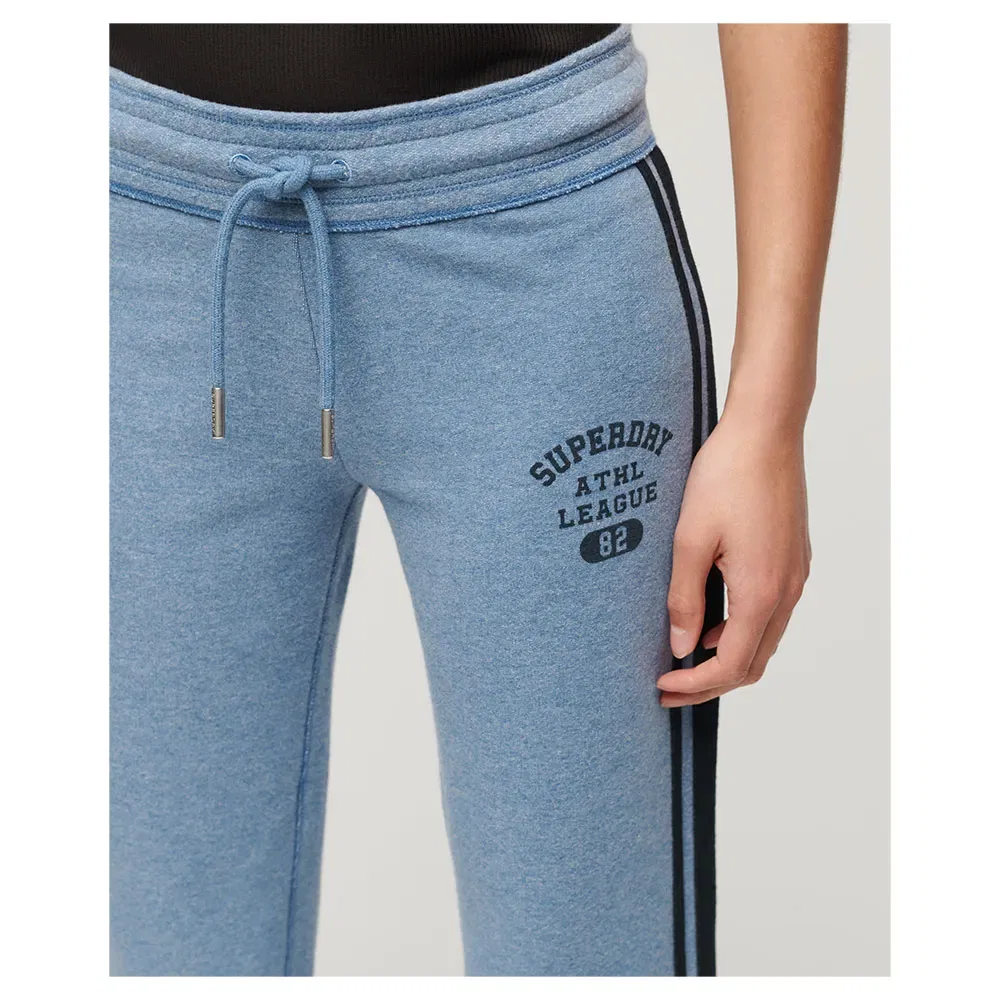 Брюки Athletic Flare Superdry, синий — фото 3