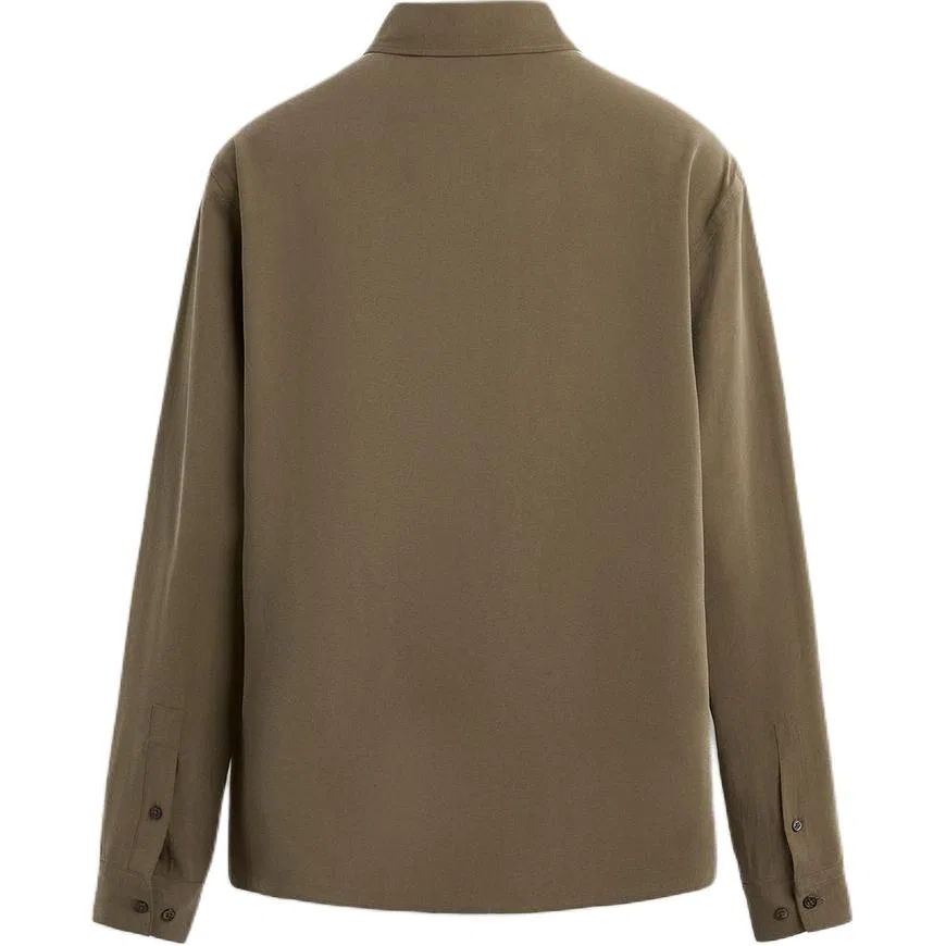 Мужская рубашка Earth Tone ZARA, Earth Tone — фото 3
