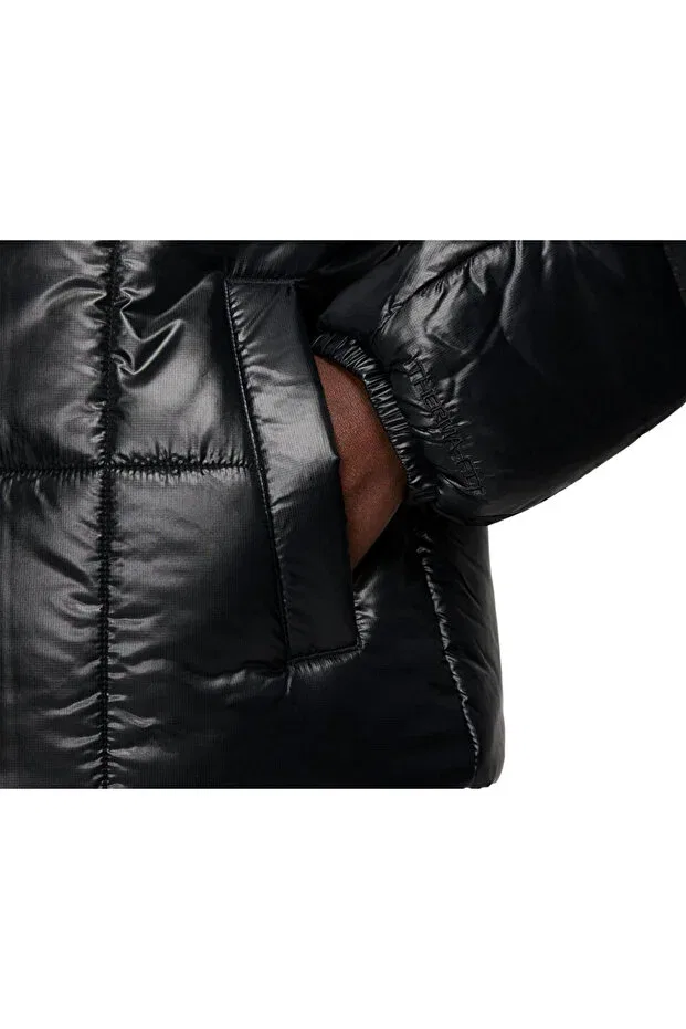 Женская пуховая куртка с принтом Sportswear Classic Puffer Nike, Black — фото 4