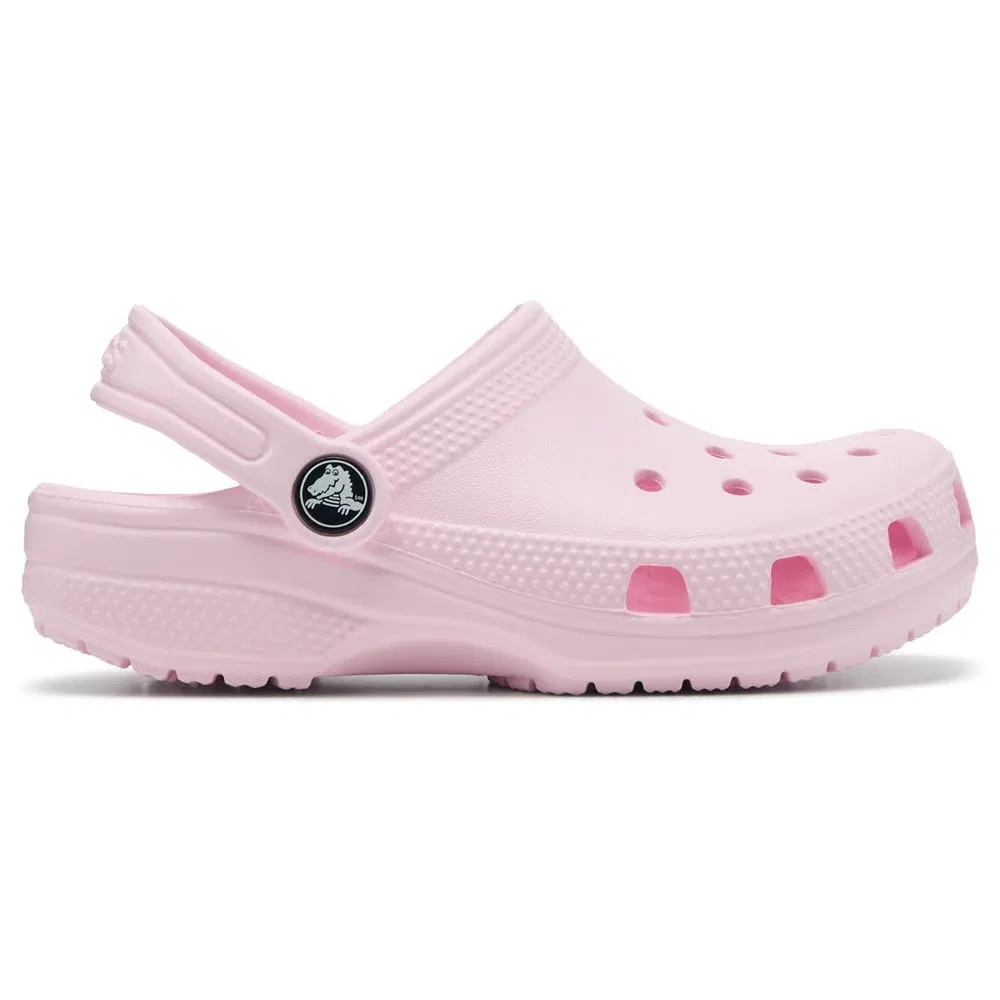 Классические детские сабо Crocs, Pink Milk — фото 2