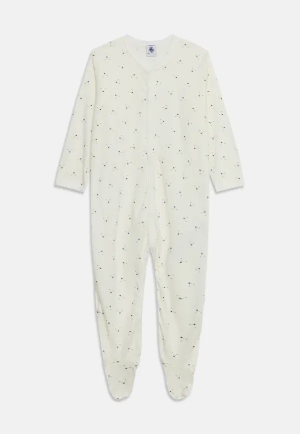 Комплект пижамы полосатый pizama Petit Bateau Green/White, белый/зеленый — фото 3