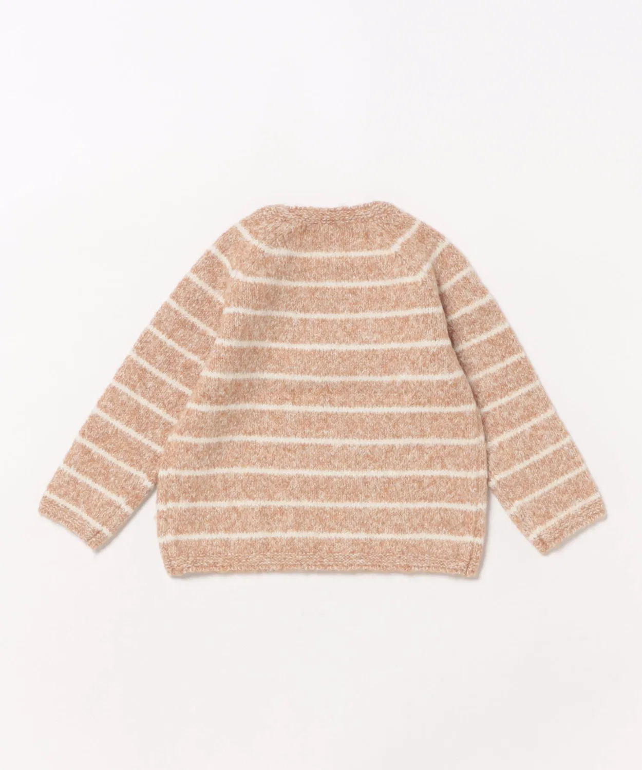 Детский свитер с принтом Ace Knit Sweater Quincy Mae, Brown — фото 2