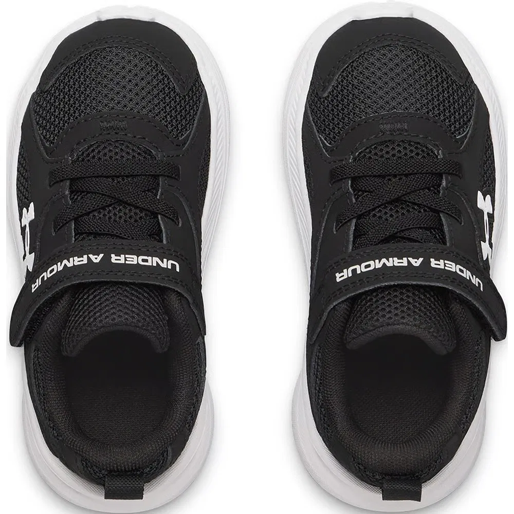Детские кроссовки Charged+ Asset 11 AC для малышей Under Armour, Black/Black/White — фото 3
