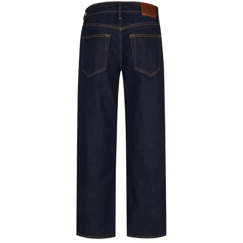 Женские джинсы прямого кроя N8D Denim Dark Blue Calvin Klein, N8D-Denim Dark Blue — фото 3