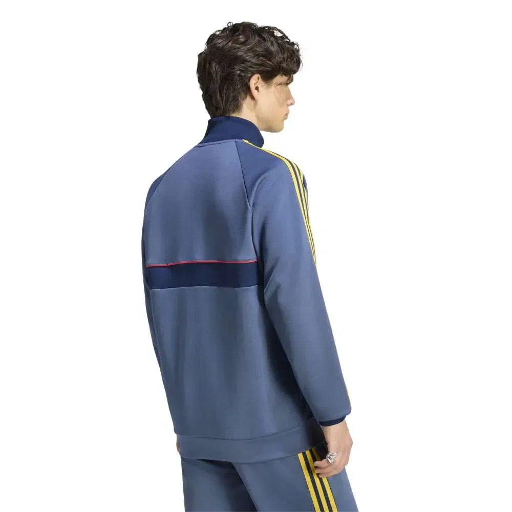 Мужской свитшот с молнией Arsenal FC Originals Adidas, Blue — фото 2