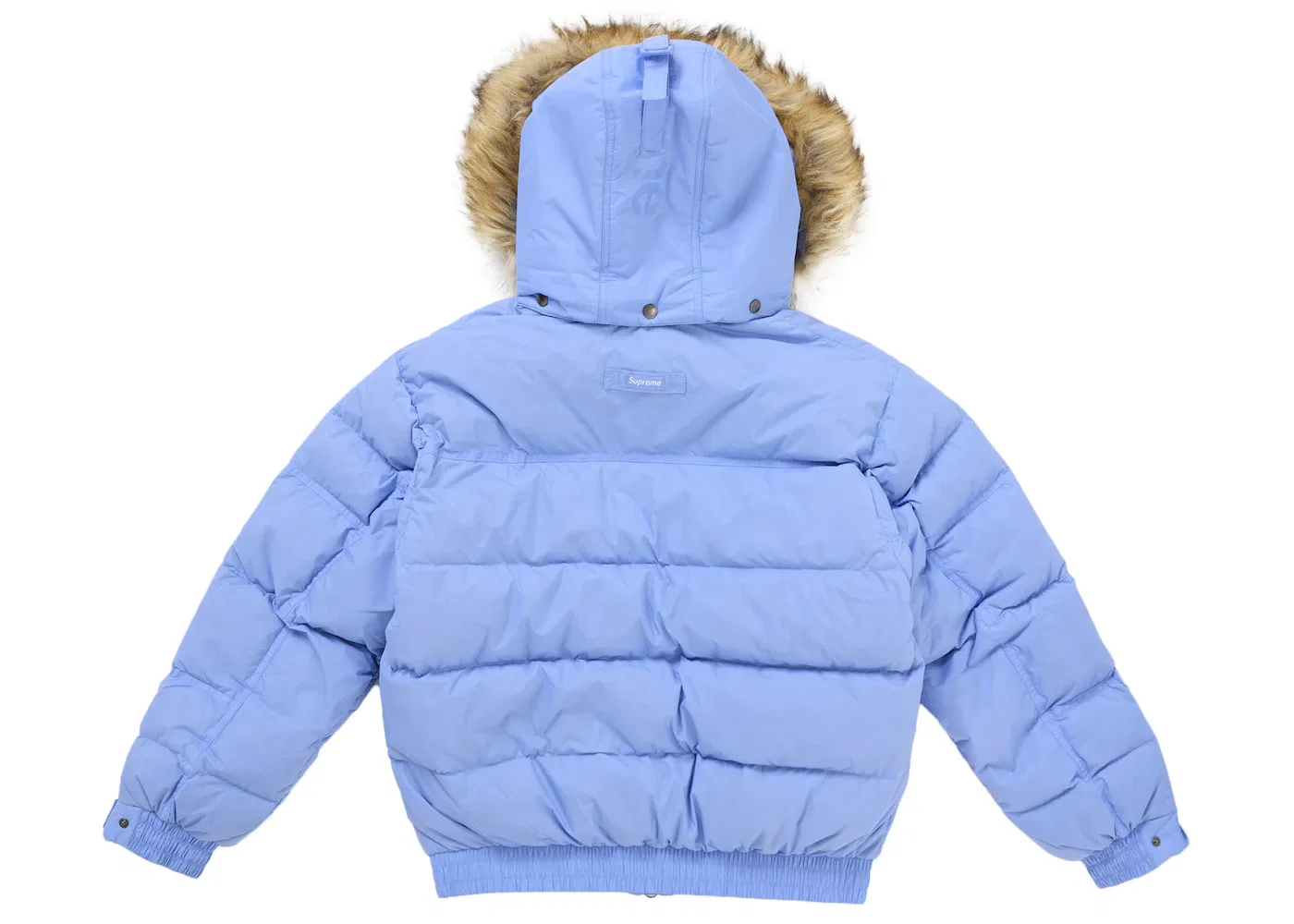 Мужская куртка-пуховик с капюшоном-маской Supreme Jacket, Light Blue — фото 4
