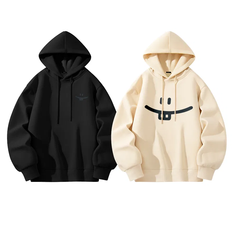 Детский свитшот из 2 штук MINISO, Цвет Black, Light Beige