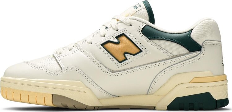 Кроссовки New Balance Aimé Leon Dore x 550 'Green Yellow', зеленый — фото 4