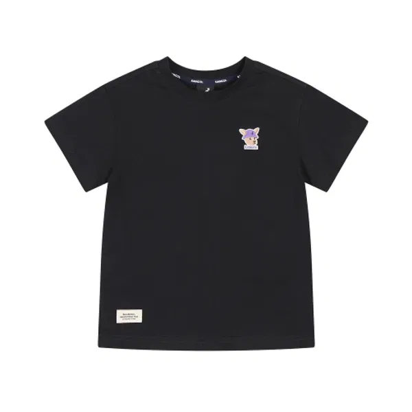 Футболка с патчем, Ru Symbol, rb 0003, Kangol Kids, черный