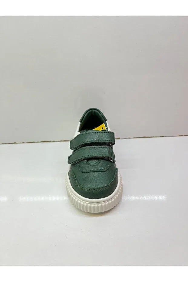 Детские туфли для девочек на плоском ходу Happy Walk, Khaki — фото 4
