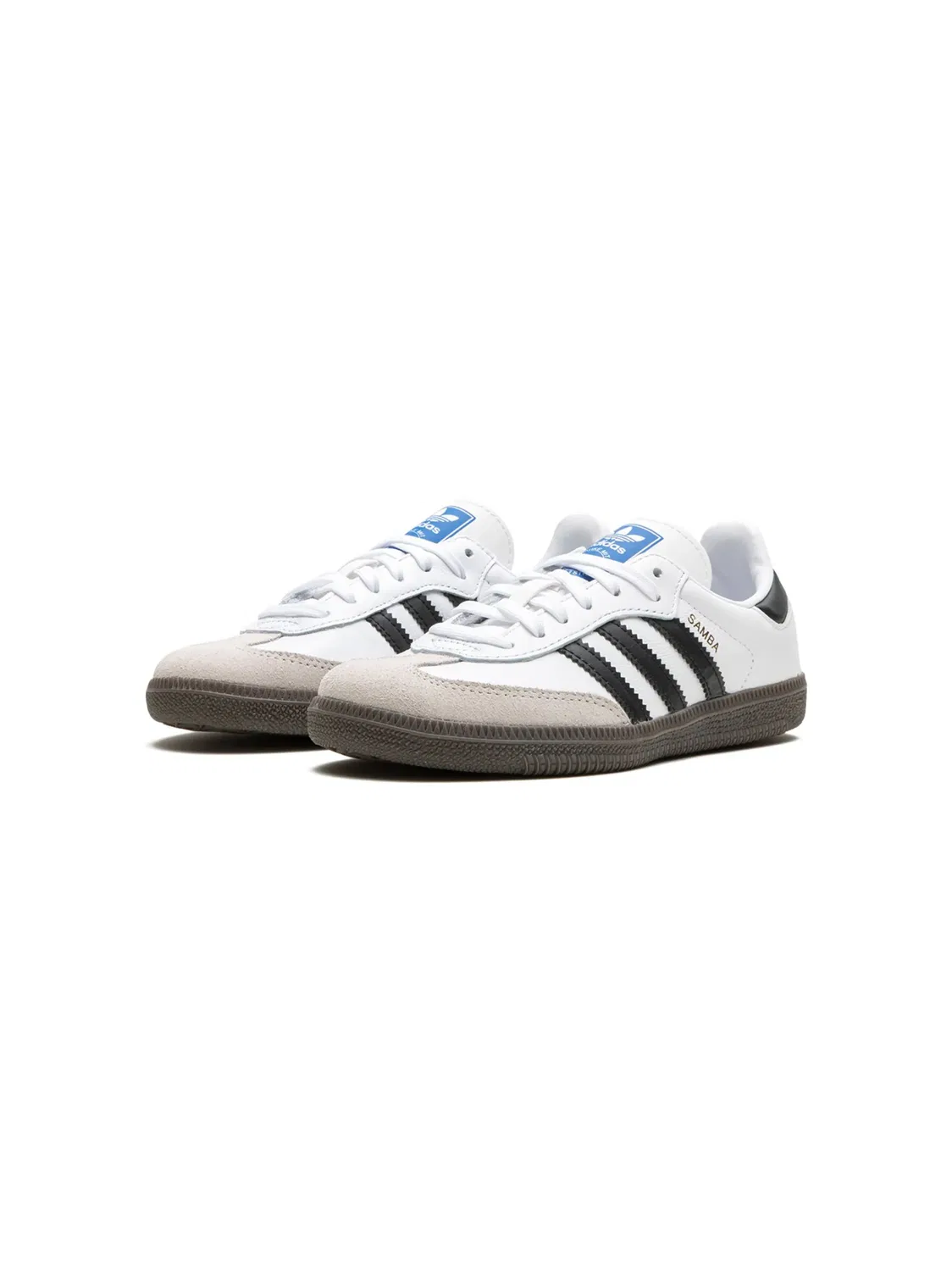 Adidas Кроссовки Samba OG C "White/Black" — фото 2