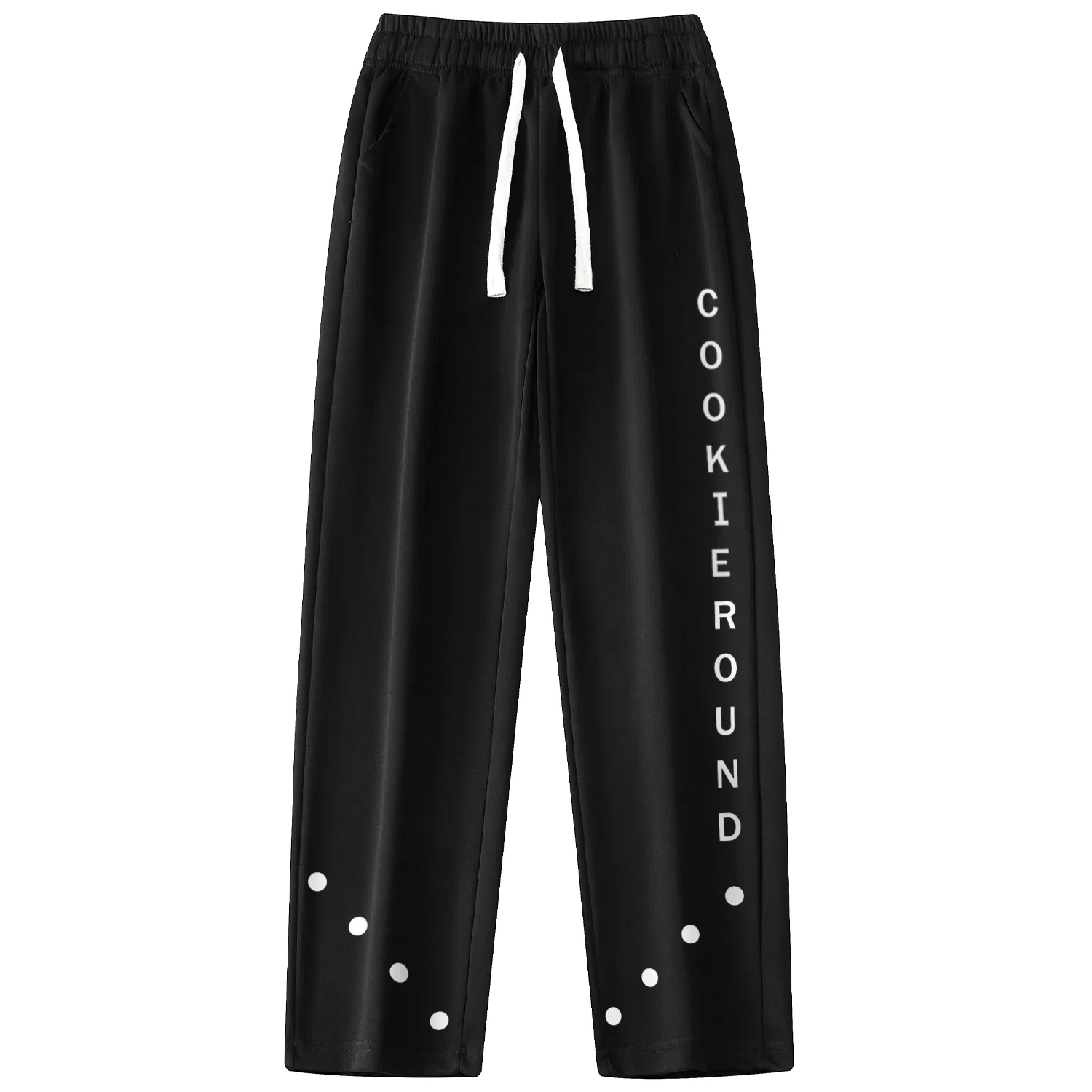 Детские брюки прямого кроя Disney, Black