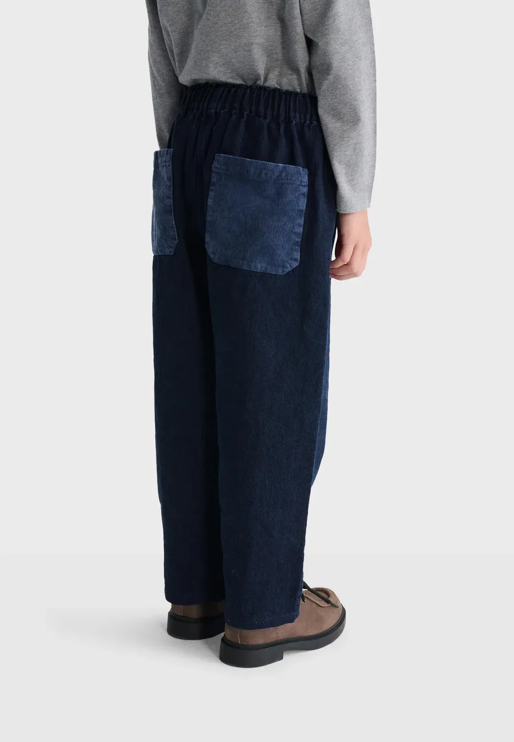 Джинсы унисекс - джинсы свободного кроя Bobo Choses, Dark Blue Denim — фото 3