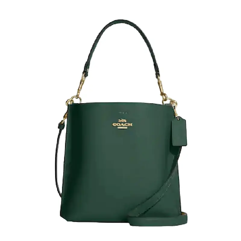 

Сумка Coach Mollie Bucket Bag 22, зеленый