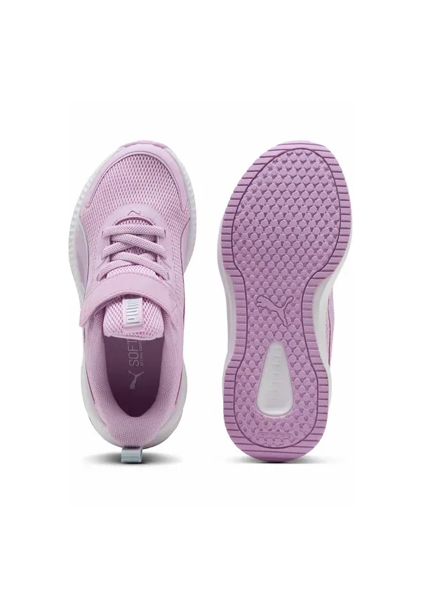 Кроссовки с липучками Flyer 4 laufschuhe unisex - trainers Puma, Mauve Glow-Aqua Glow-White, белый/сиреневый/бирюзовый — фото 3