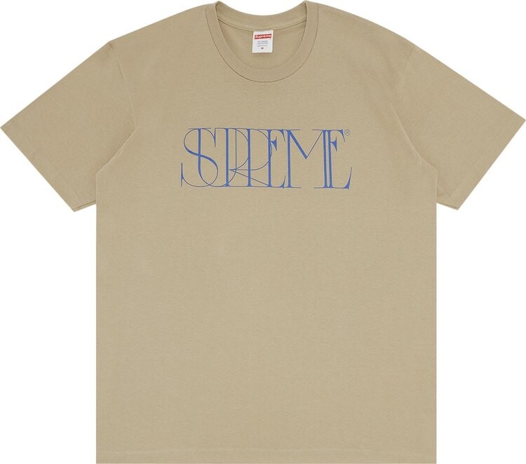 

Футболка Supreme Trademark Tee 'Stone', загар, Серый, Футболка Supreme Trademark Tee 'Stone', загар