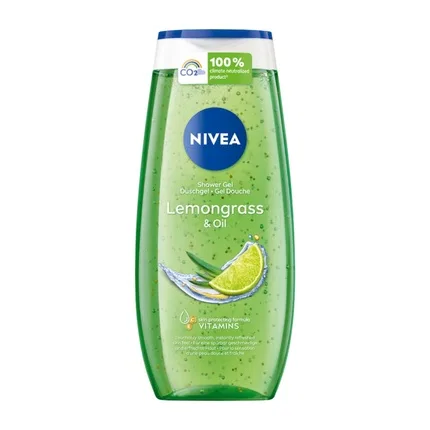 Гель для душа освежающий Nivea Care Lemongrass & Oil, 250 мл