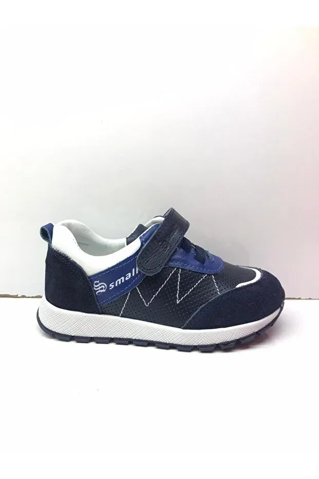 Детские кожаные кроссовки для мальчиков Sibel Bebe, Navy Blue