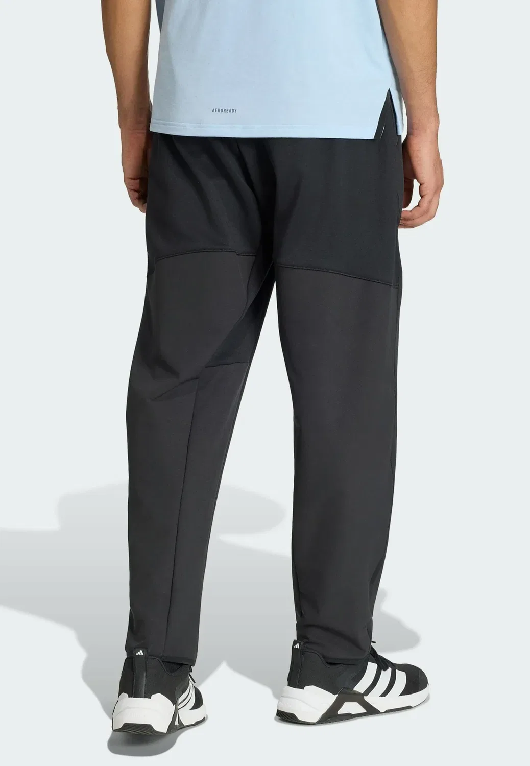 Брюки D4T climawarm - штаны Adidas Performance, Black — фото 2
