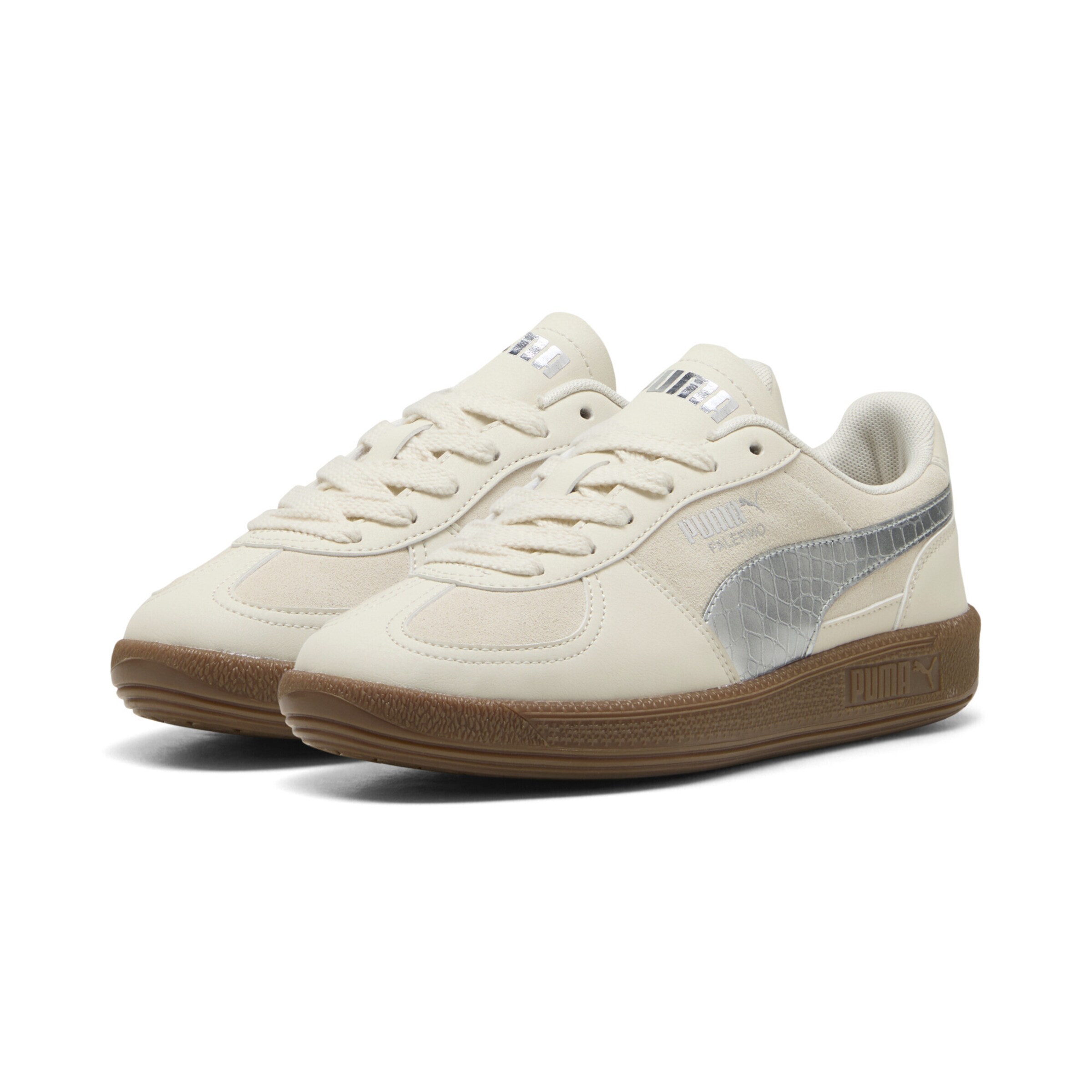 PUMA Кроссовки 'Palermo Safari' в цвете Off White — фото 2