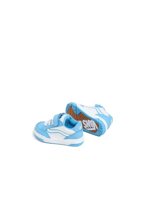 Кроссовки кожаные Hylane v Vans Blue White, белый/синий — фото 3