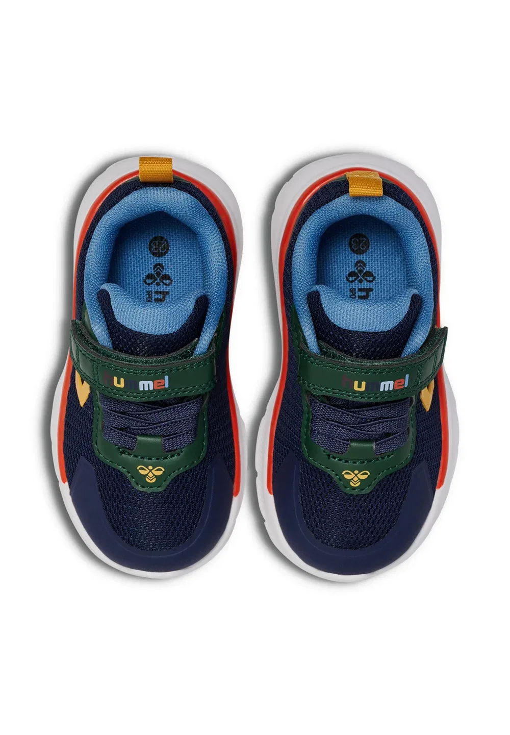Детская обувь для скейтбординга Actus tr breather унисекс Hummel, Black/Iris Multi Colour — фото 3