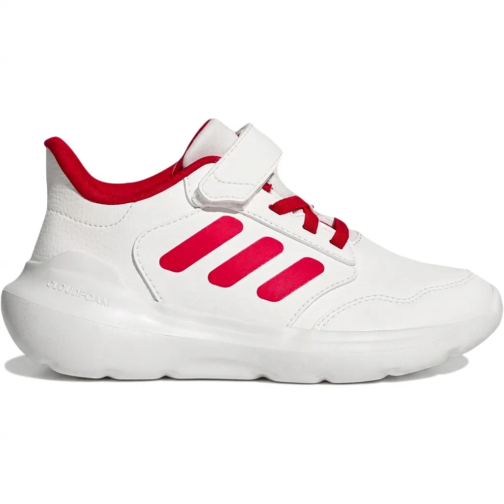 Детские беговые кроссовки с сетчатым верхом Tensaur Run 3.0 Adidas, Bright White/Bright Pink Fluorescent — фото 3