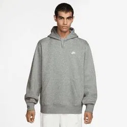 Мужское худи Club BB PO Hoodie Nike, Grau Weiss