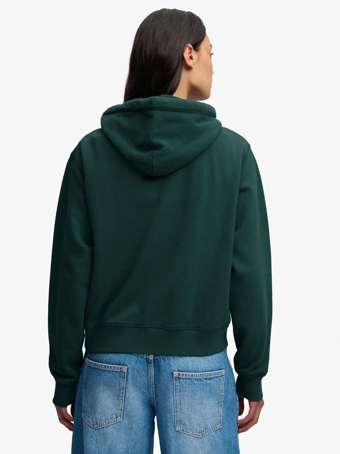 Толстовка Athletic Applique Track Top Superdry, зеленый — фото 2