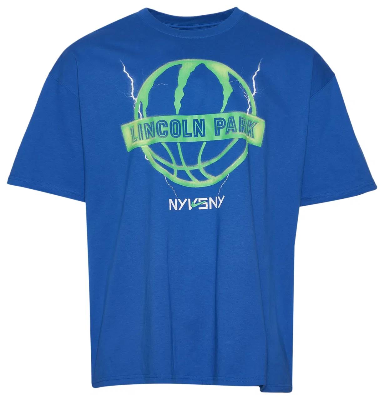 Мужская футболка с коротким рукавом Nike Maximum 90, Green/Game Royal/White