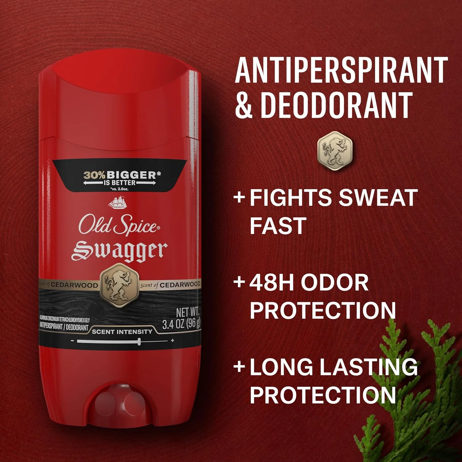 Антиперспирант-дезодорант Old Spice Swagger, 96.4 г — фото 2