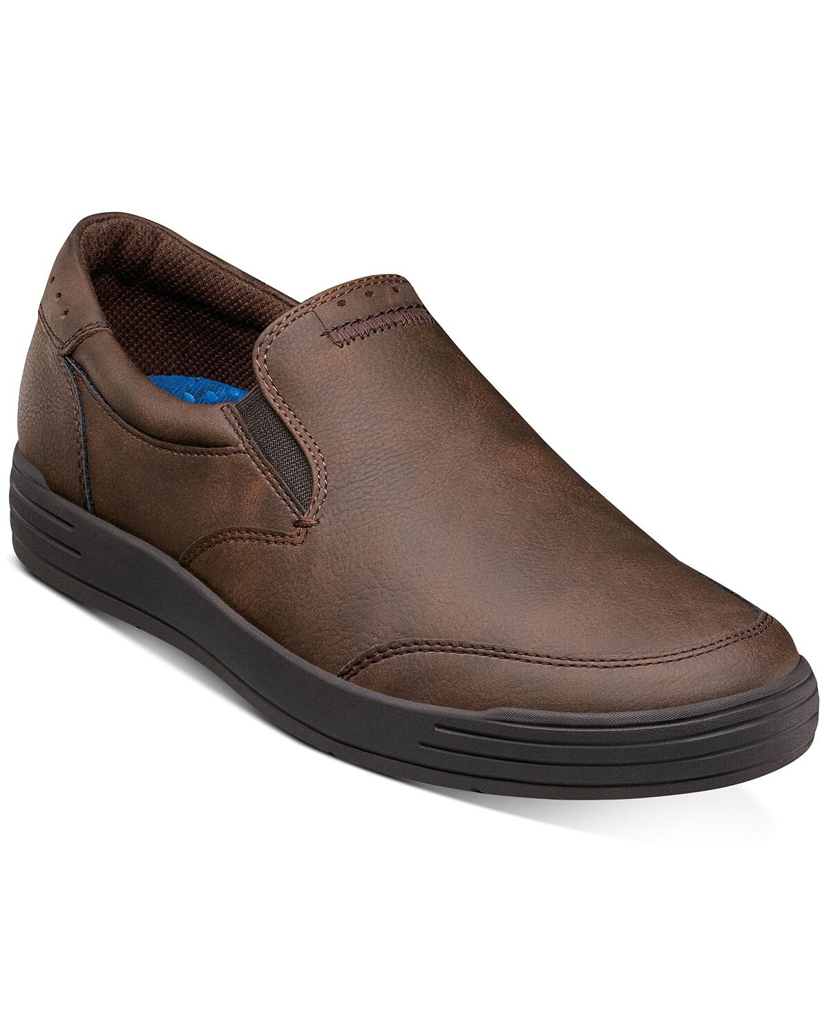 

Мужские кроссовки kore city walk slip-on Nunn Bush, темно-коричневый